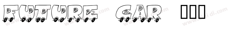 future car字体转换